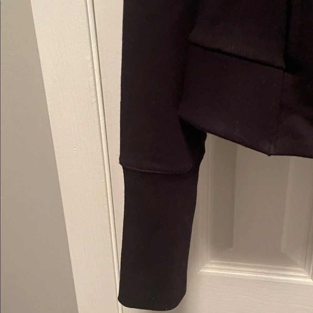 Ladies size 12 bomber jacket like new with pockets - Picture 5 of 6